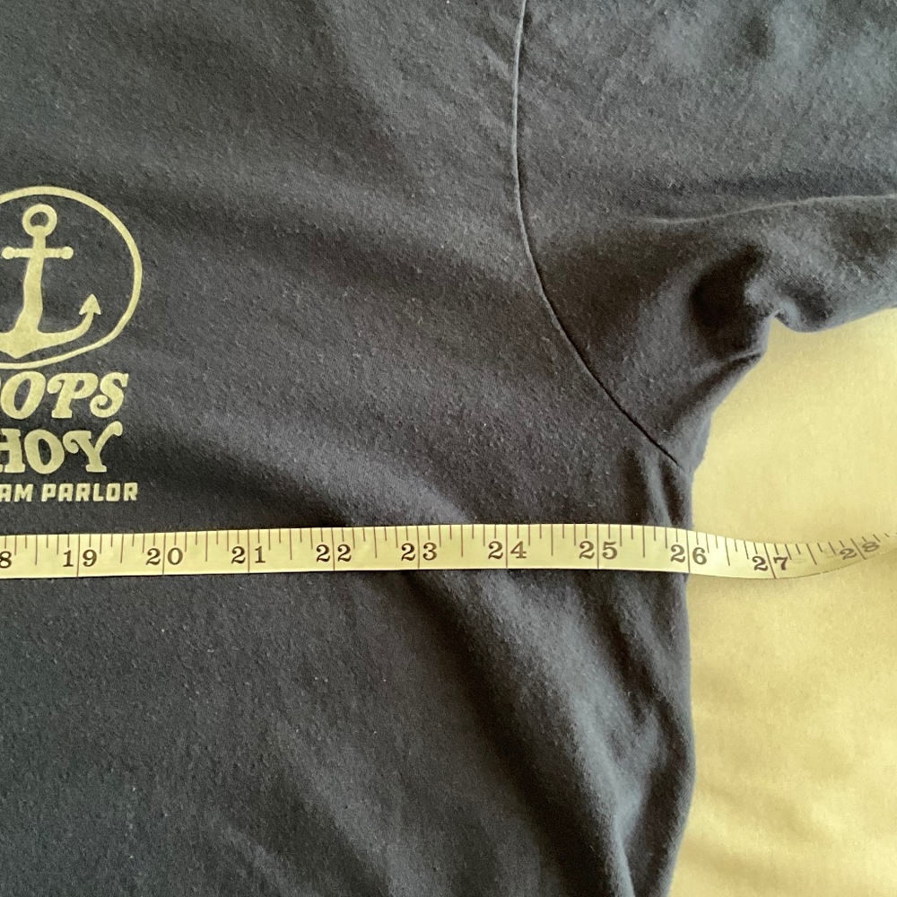 Stranger Things "Scoops Ahoy" Navy T-Shirt size 2XL - Picture 5 of 6